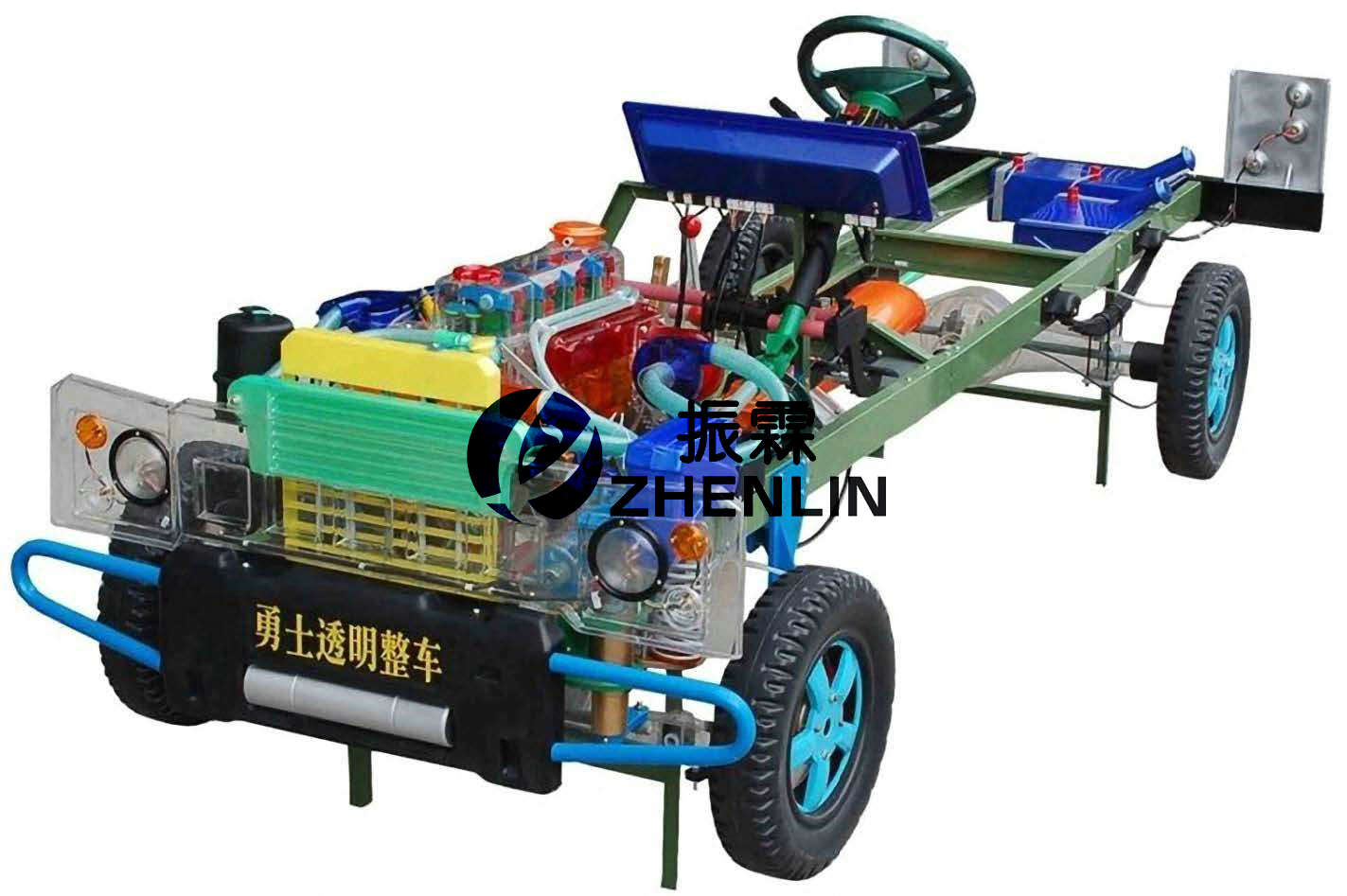 北汽勇士透明整車教學(xué)模型,透明整車模型--上海振霖公司