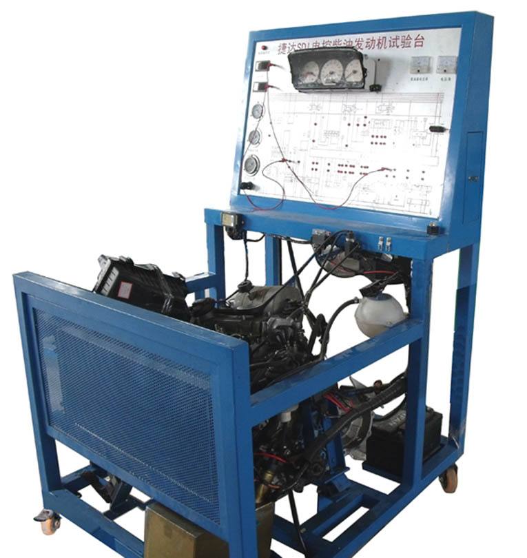 捷達(dá)電控柴油發(fā)動機(jī)拆裝實(shí)訓(xùn)臺,汽車發(fā)動機(jī)拆裝實(shí)訓(xùn)設(shè)備--上海振霖
