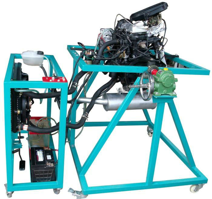 桑塔納3000電控發(fā)動機(jī)拆裝實(shí)訓(xùn)臺,汽車教學(xué)模型--上海振霖